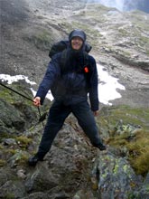 Zum Glück gibt es ein paar kurze Klettereinheiten ;-)